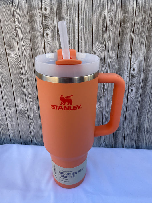 Nectarine 40oz tumbler-Insulated Stainless Steel (Choose Design)