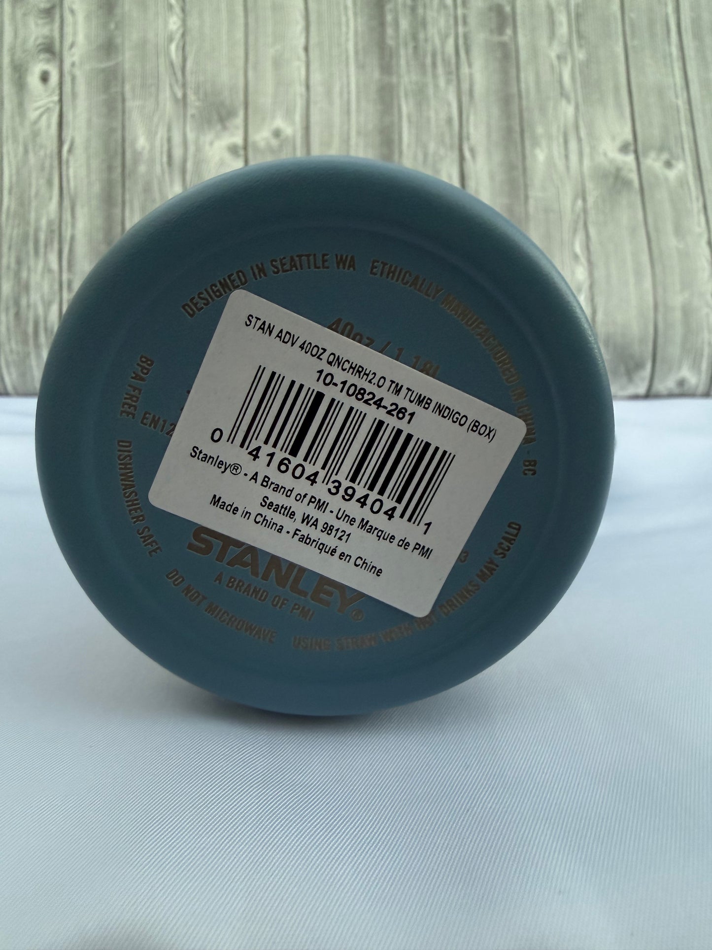 Indigo 40oz tumbler-Insulated Stainless Steel (Choose Design)