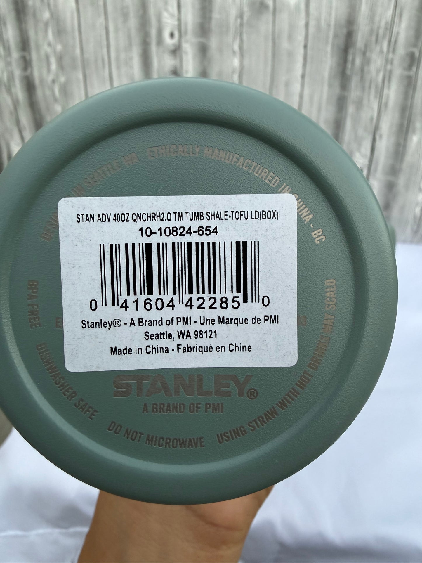 Shale 40oz tumbler-Insulated Stainless Steel (Choose Design)