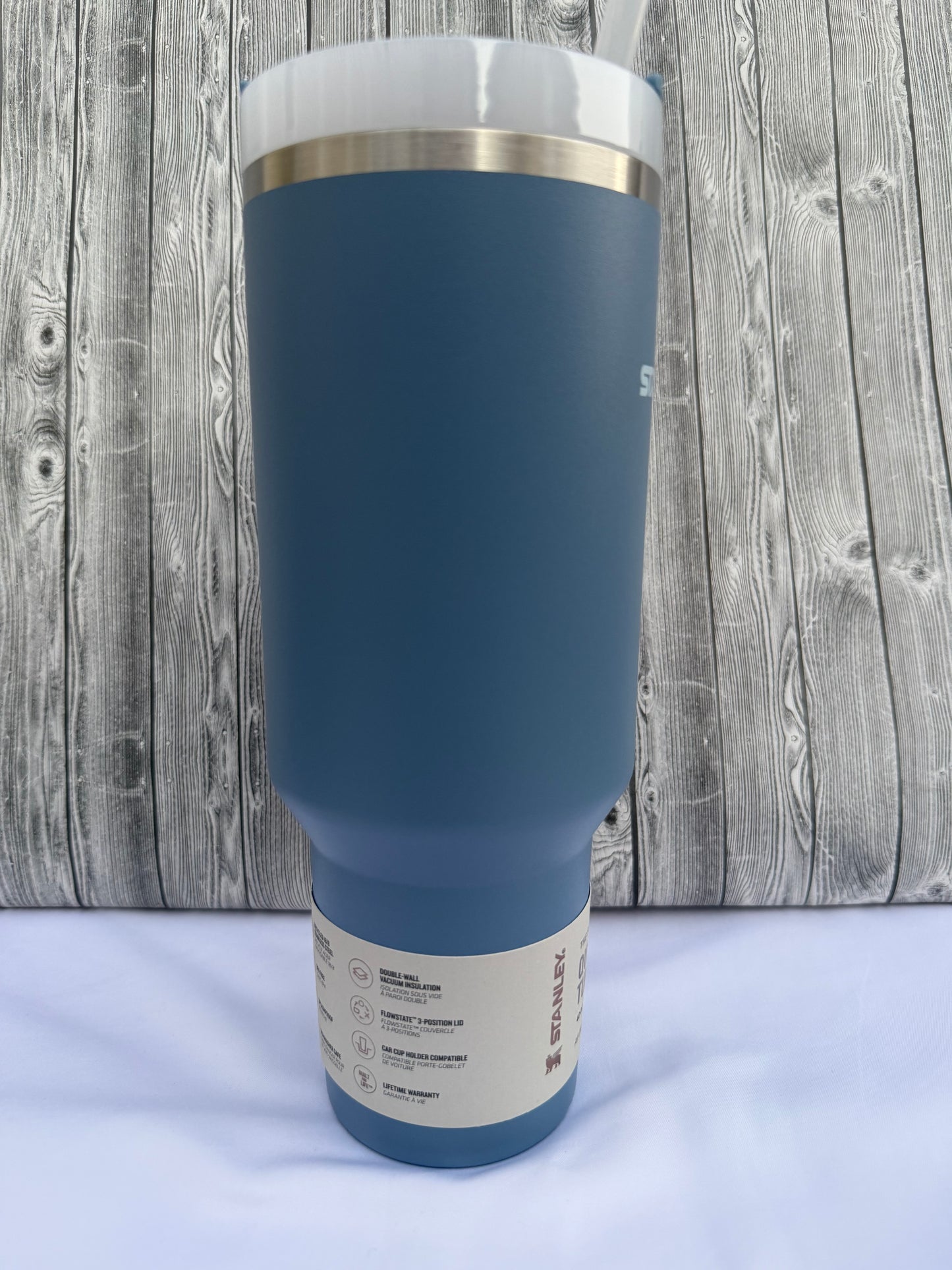 Indigo 40oz tumbler-Insulated Stainless Steel (Choose Design)