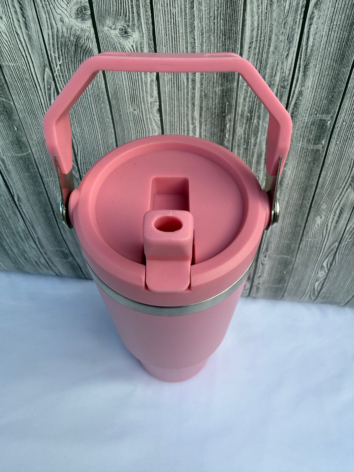 30oz Pink tumbler-Insulated Stainless Steel (Choose Design)