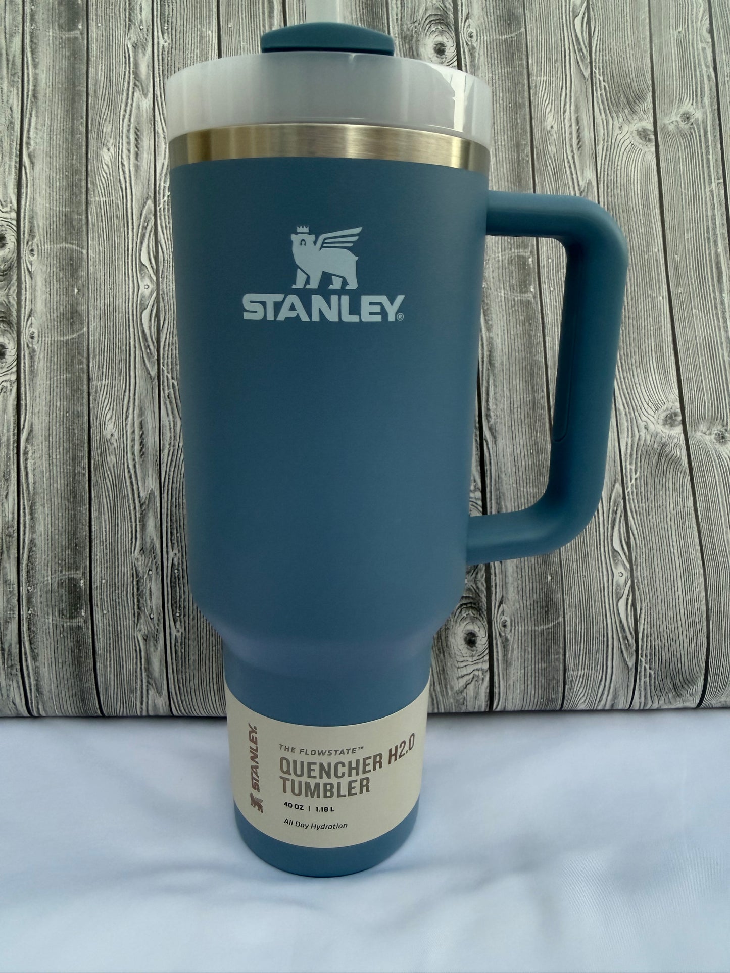 Indigo 40oz tumbler-Insulated Stainless Steel (Choose Design)